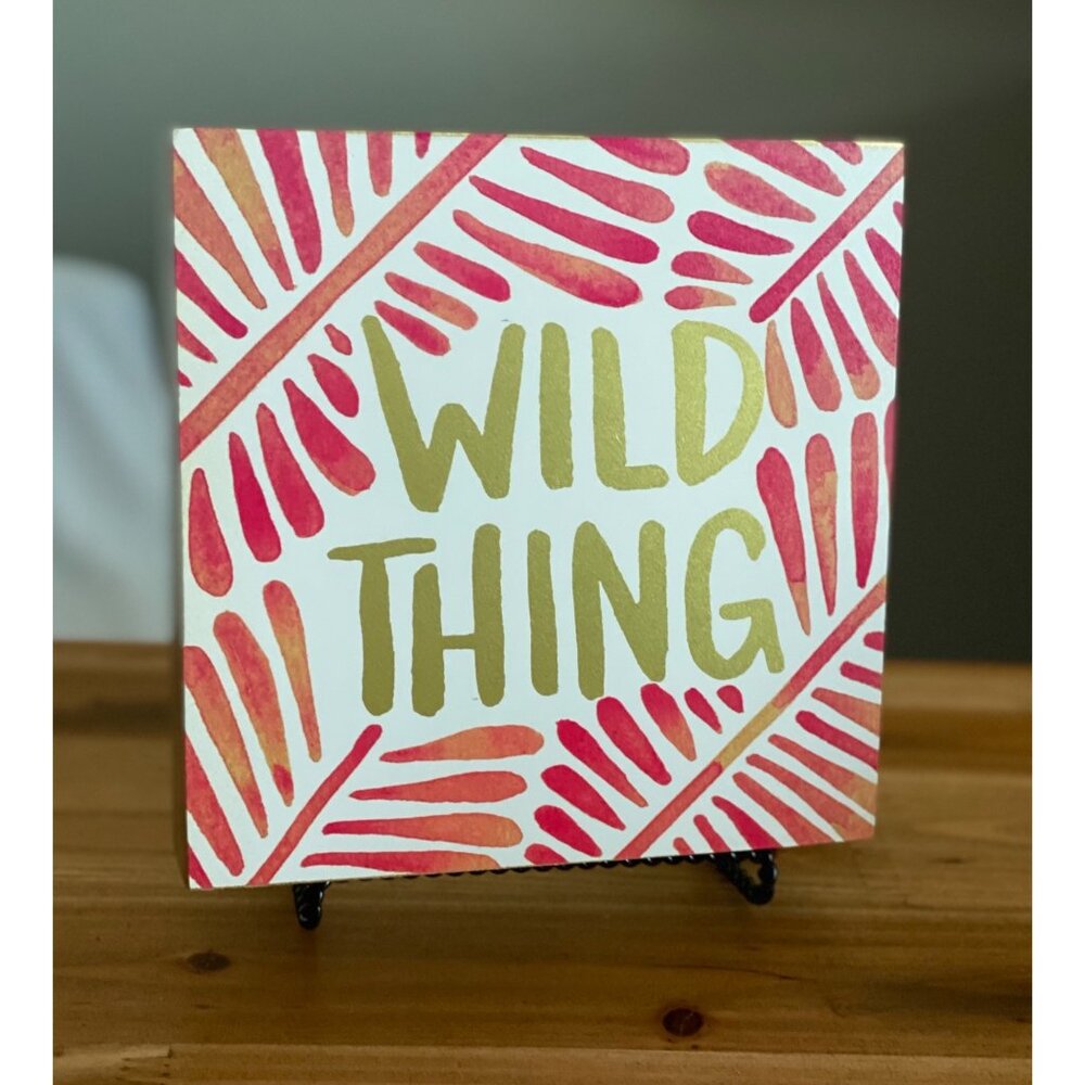 WILD THING floral art decoration CatCoq Valentines Day spring summer Valentine
